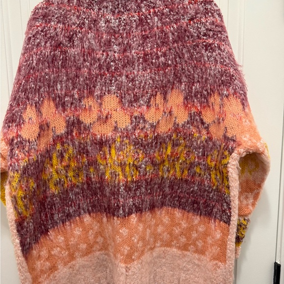 8merci Pink and Yellow Women's Cardigan - Picture 3 of 4